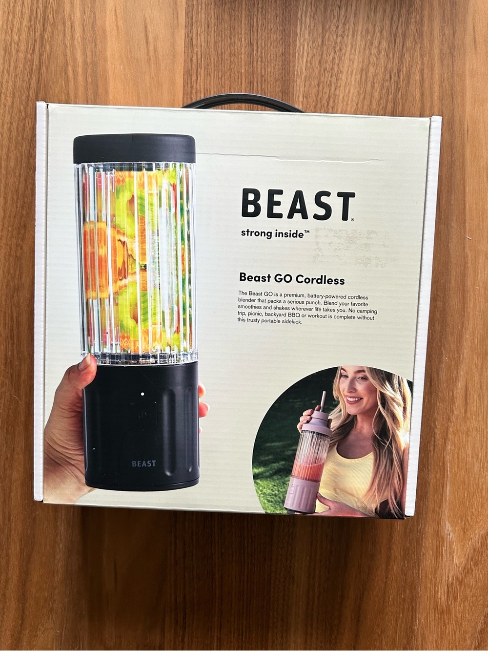 BEAST GO Cordless Personal Blender - Black